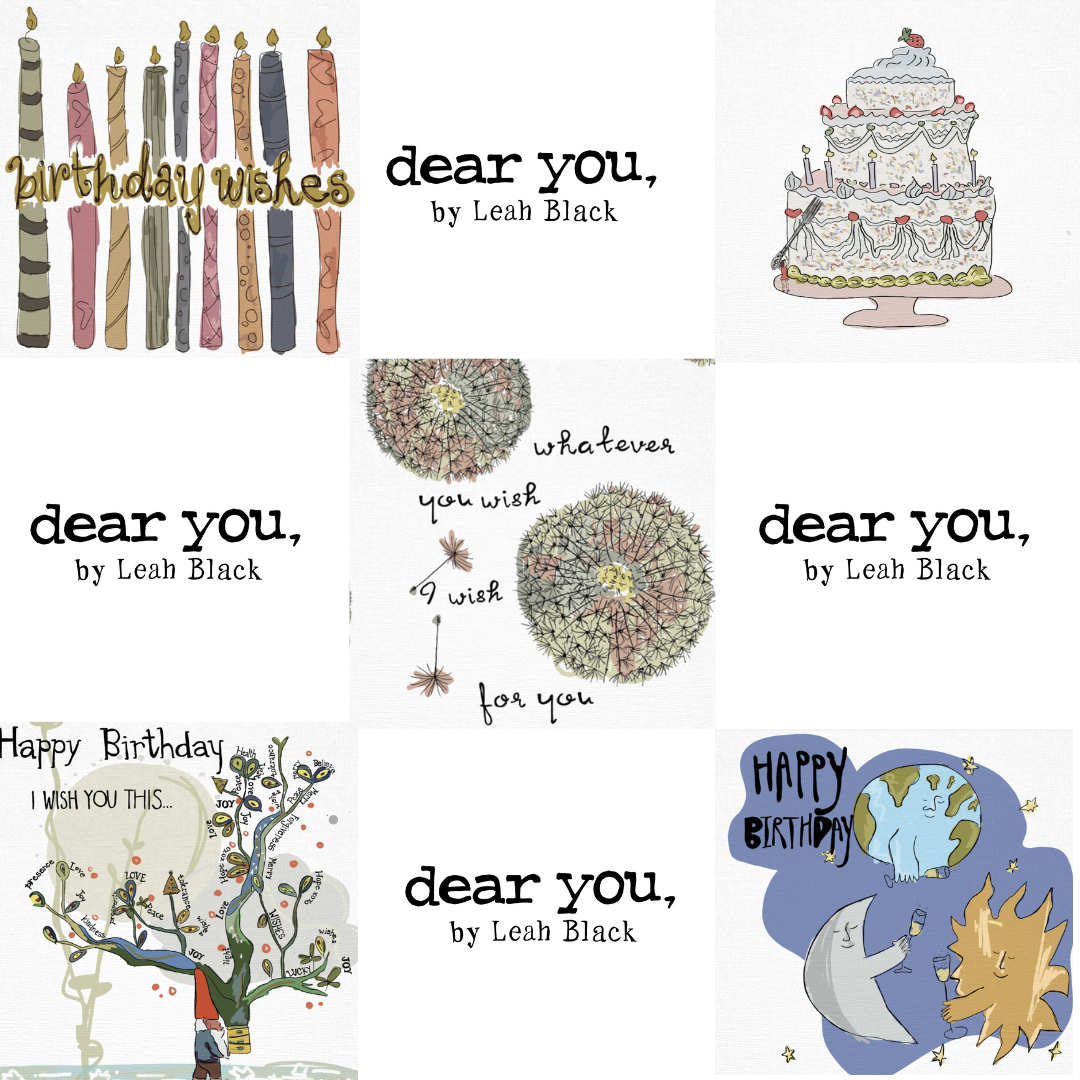 birthday bundle, variety set of 5