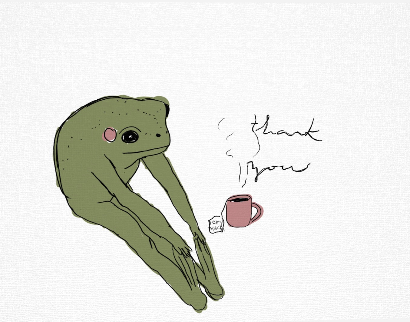 critter chorus thank you, variety set of 5